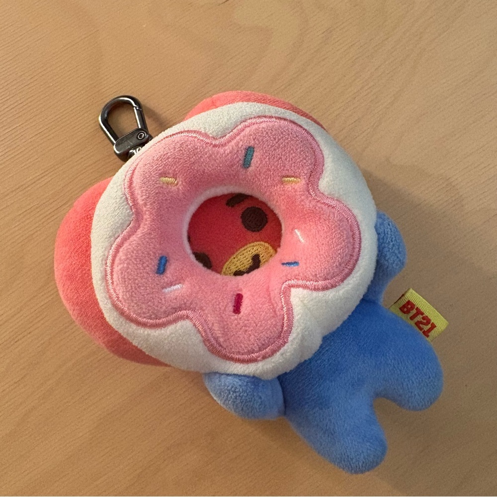BT21 Tata BTS Plush Keychain Bag Charm